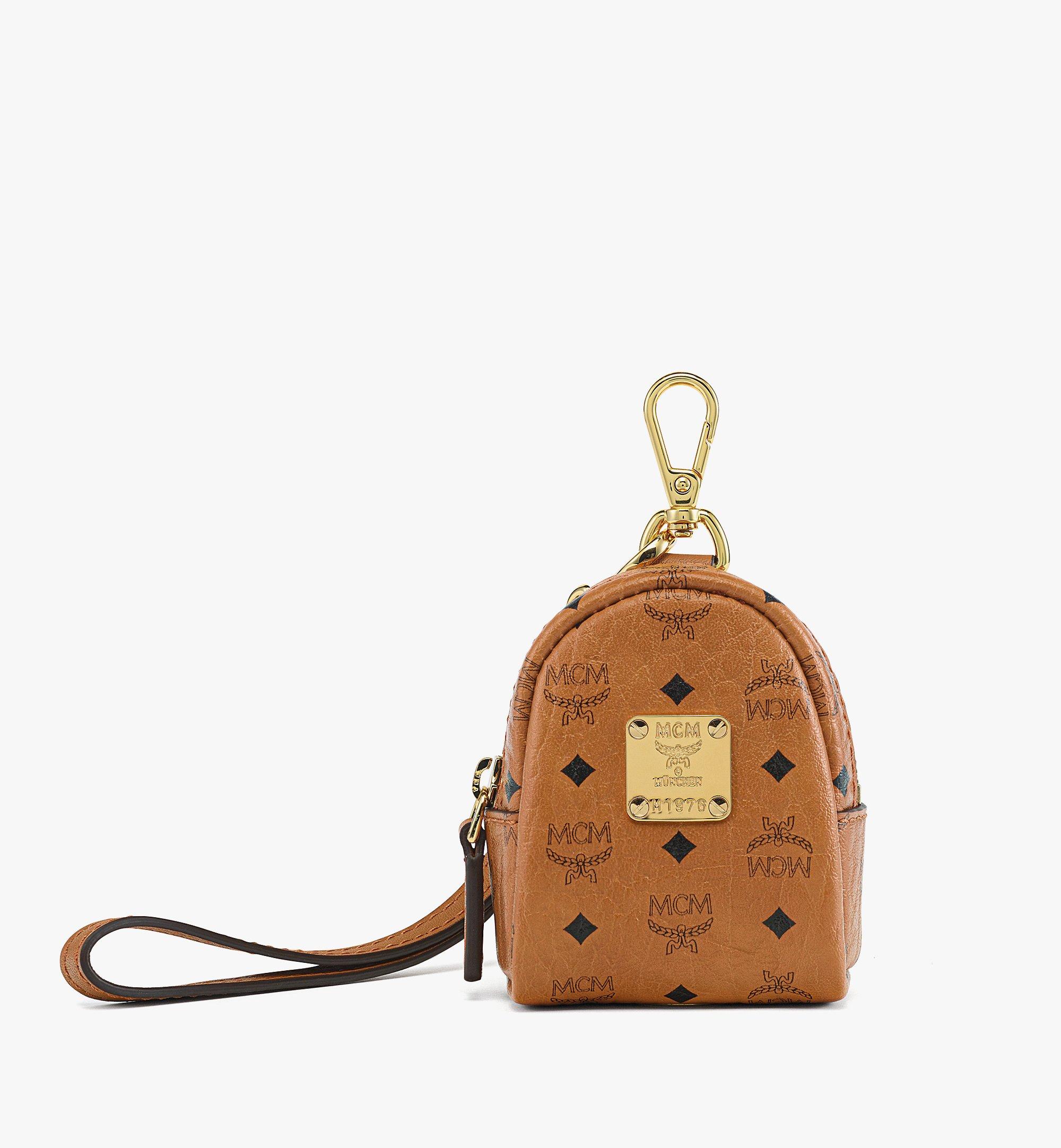 Porte-sacs à déjections pour animal de compagnie avec dragonne en cuir monogrammé imprimé 1